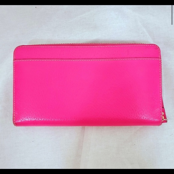 Kate Spade Hot Pink Wallet - Picture 2 of 6